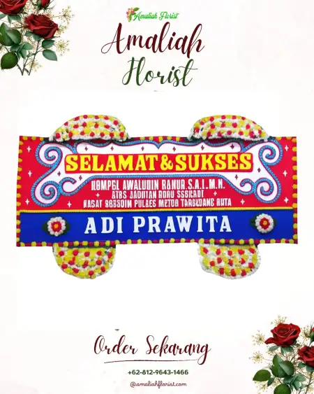 Papan Bunga Ucapan Selamat Kartini